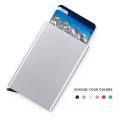 Hot Selling Metal Aluminum RFID Blocking Credit Card Holder for Business. 
