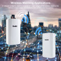KuWFi Wifi 2.4G 300Mbps Outdoor AP Long Range Extender Smart Manage Router CPE Wireless Bridge Point to Point 1KM.