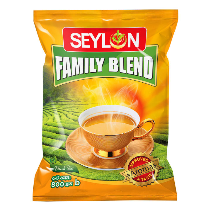 Seylon Family Blend Tea (Leaf) - 400gm (Foil Pack)