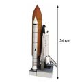 【happy one】Set Children DIY Space Shuttle Models Paper Airplane 1:150 Model Space Toys Handmade Rocket Educational For Kids V6H8. 