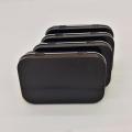 95x60x21mm Black Tin Box Black Metal Box With Matte Candy Box Small Box. 