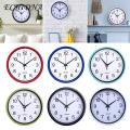 Noiseless Wall Clock Large Number Silent Wall Clock for Home Office Decoration 8 Inch Round Hang Clock. 