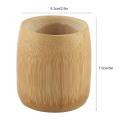 1Pcs Natural Pure Bamboo Tea Cup Fashion Design Handmade No Paint Eco-friendly Water Cups. 