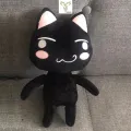 Rytanda Black Toro Inoue Cat Plush Toy Soft Stuffed Kittens Cute Animal Doll For Girls Kids Cat Plushies Christmas Birthday Gift Honoria. 