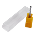 10 PCS 2mm X 15mm Carbide Single Flute End Mill Router Bit Parts for Engraving Machine.