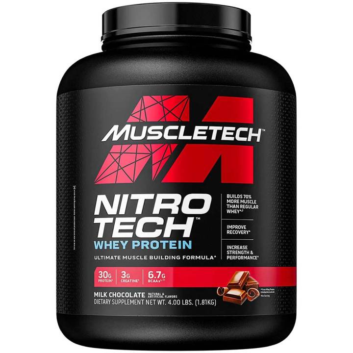Nitrotech Whey_Gold, Size: 4.lbs Made By USA