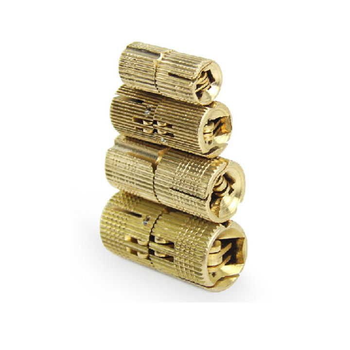 4PCS%208mm-16mm%20Copper%20Barrel%20Hinges%20Cylindrical%20Hidden%20Cabinet%20Concealed%20Invisible%20Brass%20Door%20Hinges%20For%20Furniture%20Hardware%20-%20Image%204