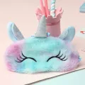 Plush Anime Sleeping Eye Mask Cute Kids Sleep Mask Cartoon 3D Eye Cover Eye Blindfolds Travel Eye Band Shade Rest Eyepatch. 