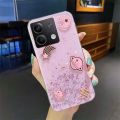 New Phone Case For Xiaomi Poco M6 Pro 4G Cover Sparkling Soft Transparent Silicone Space Planet Stars Moon Girl Anti Fall for Xiaomi Poco M6 Pro Case.