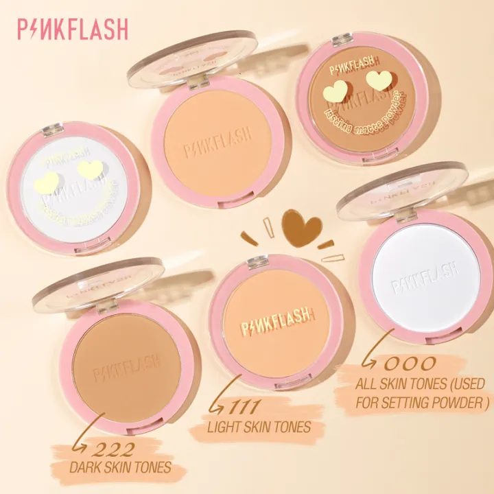 PINKFLASH%20Lasting%20Matte%20Pressed%20Powder%205.5gm%20(PF-F08)%20-%20Image%205