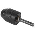 Keyless Drill Chuck Adapter, 2-13mm 1/2-20UNF Mount Heavy Duty Professional Converter Tool with SDS Plus Shank Adaptor.
