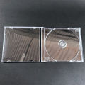 Transparent Plastic Single Piece Disc Case CD Case Thickened CD DVD Disc Box.