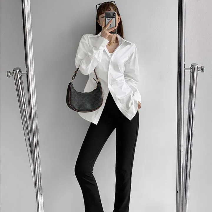 White%20Western%20Style%20Slimming%20Long-Sleeved%20Shirt%20Women's%20Design%20Sense%20Niche%202024%20Spring%20and%20Autumn%20New%20Outdoor%20Shirt%20-%20Image%202