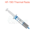 HF-190 Heatsink Thermal Paste Packed In Syringe High Stability and Readability Apply to CPU, VGA, LED, Chipset and other PC Component. 