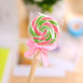 Kawaii School Supply Office Stationery Ballpoint Pen Creative Cute Lollipop Sweet Candy Freebie Styling Novelty Funny Lovely. 