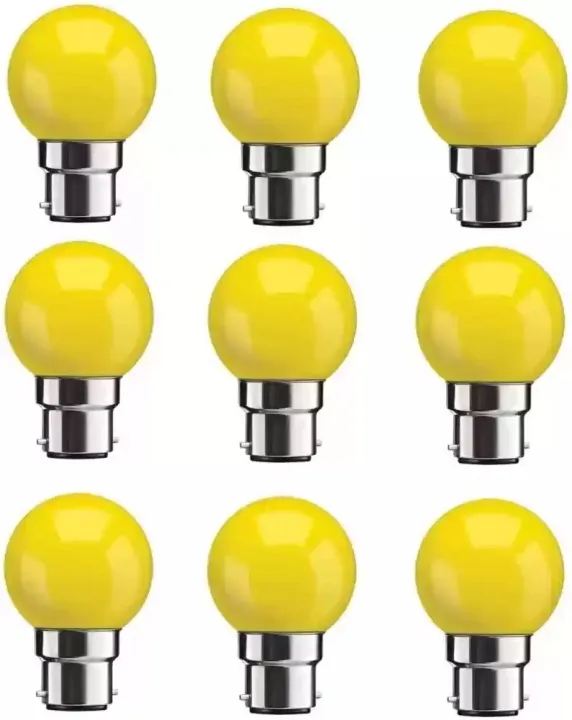 iPOWER%20Energy%20Saving%20LED%20Light%20Bulb,%203%20Watt%20Led%20Yellow%20Color%20Light%20%20Base%20B22%20Pin%20-%20Image%202