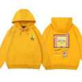 Early Spring SpongeBob SquarePants Sweater Loose Lazy Patrick Star Hoodie Couple Hoodies Womens Cartoon Comfortable Sweatshirt.