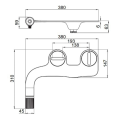 Braided Hose Kit Smart Bidets Ultra-Slim Nozzles Self Cleaning Adjustable Water Pressure Easy Install. 