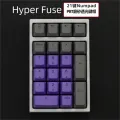 Numpad 21 Key PBT Keycap Mechanical Keyboard OEM Profile Backlit RGB Top Printed Number Keypad Gaming Keycap Mix Color Mx Switch. 