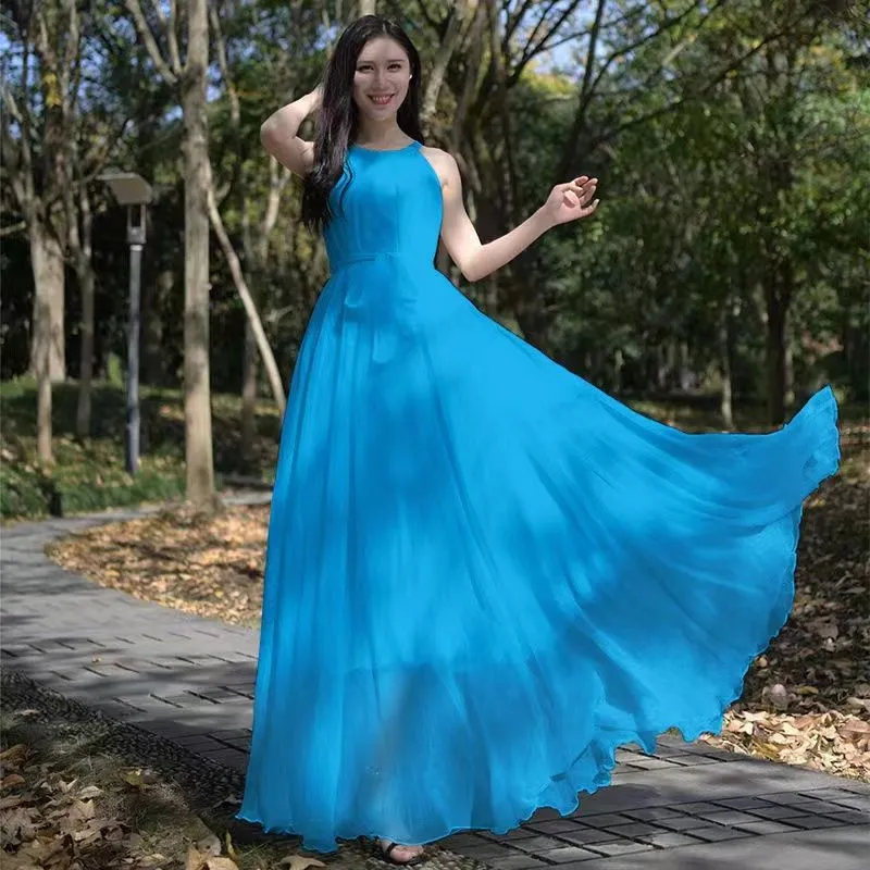 New Summer Chiffon Extra Long Large Swing Dress Women Solid Chiffon Beach Dress Summer Bohemian Maxi Dress Ladies Party Vestidos | Daraz.com.bd New Summer Chiffon Extra Long Large Swing Dress Women Solid Chiffon Beach Dress Summer Bohemian Maxi Dress Ladies Party Vestidos | Daraz.com.bd