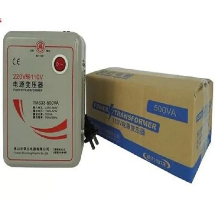 AC 220 V to 110 V 500W Voltage converter transformer