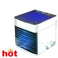 Portable Mini Air Cooler with USB Cooling - LED Portable Compact Desk Room Fan in Color Navy Blue and White - Arctic AC Air Ultra Air Conditioner Cooler/AC. 