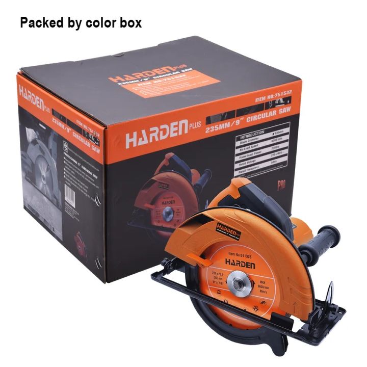 Harden%202300W%20Circular%20Saw%20235mm%20Hand%20Electric%20Saw%20Machine%20Electric%20Circular%20Saw%20For%20Wood%20Cutting%20751532%20-%20Image%203
