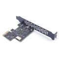NEW Add on Card PCI Express 2.0 X1 USB 3.2 Gen1 TYPE-E Card PCIe Front Type-C Adapter Riser USB3.1 Gen1 A-KEY 5Gb Expansion Card.