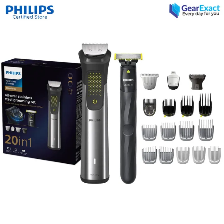 Philips%20MG9553/15%20All-in-One%20Face,%20Hair%20&%20Body%20Grooming%2020-in-1%20Trimmer%20Set%20Series%209000%20for%20Men%20-%20Image%203
