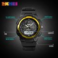 SKMEI 1454 Military Men Watches Outdoors Sport Waterproof Electronic Mens Wristwatch Quartz Double Clock 1370 Reloj Masculino.