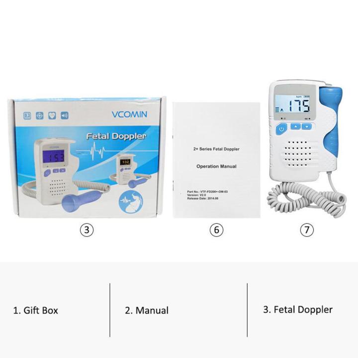 Doppler Fetal Pregnancy Portable Ultrasound For Pregnant Women Fetal ...