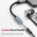 (New) bluewow 09U type C to 3.5mm adapter jsaux aux USB C to 3.5mm headphone jack audio adapter cable for Xiaomi Mi iPad Pro Samsung Galaxy S20.