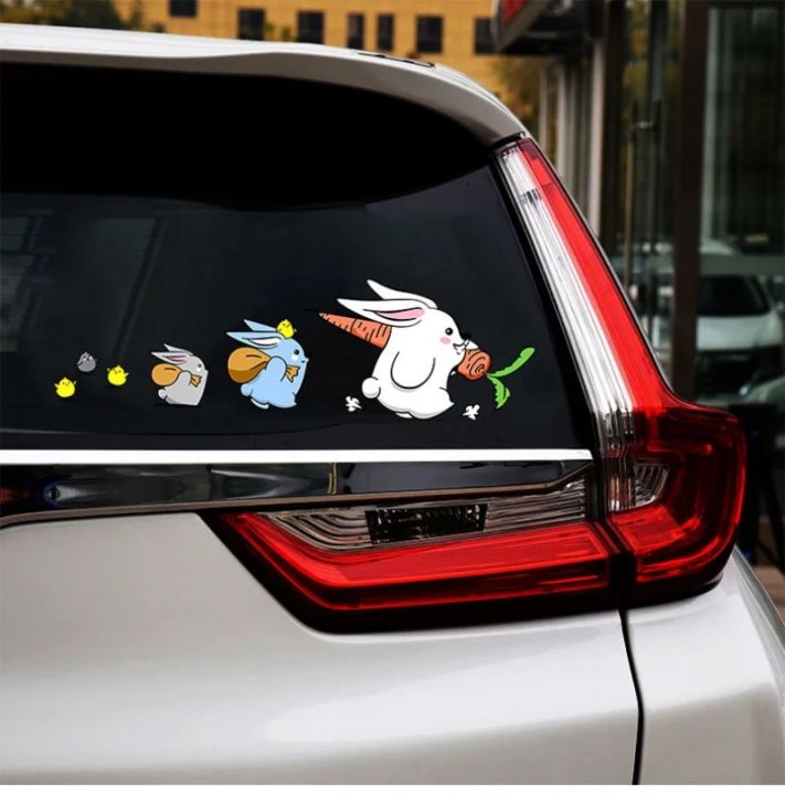 Cute%20Bunny%20Sticker%20Car%20Animal%20Styling%20Funny%20Rabbit%20Decor%20Decals%20Auto%20Motorcycle%20Body%20Bumper%20Cartoon%20Stickers%20Decoration%20-%20Image%205