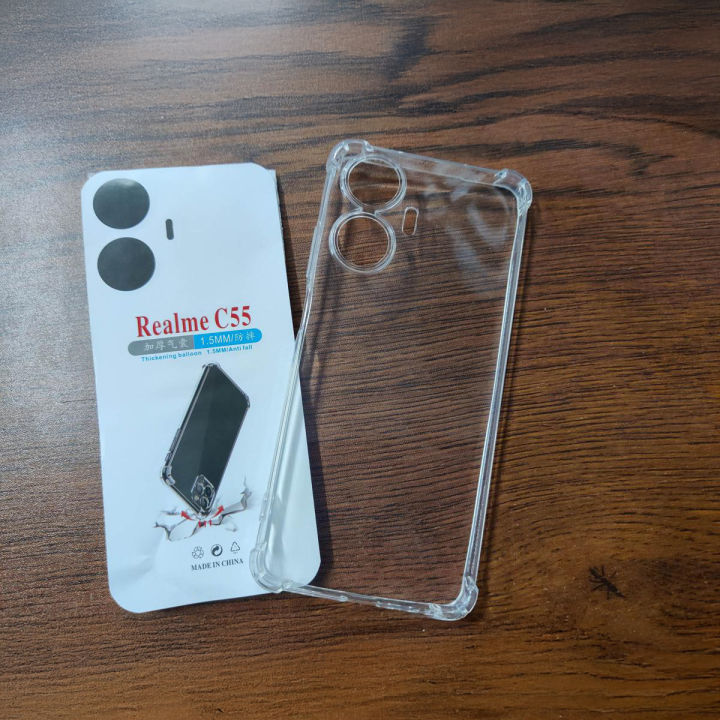 Realme C55 Soft Clear Transparent Back Cover