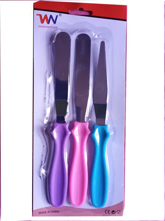 3%20Pcs%20Set%20Stainless%20Steel%20Butter%20Cake%20Cream%20Knife%20Smoother%20Spatula%20Fondant%20Pastry%20Tool%20-%20Image%202
