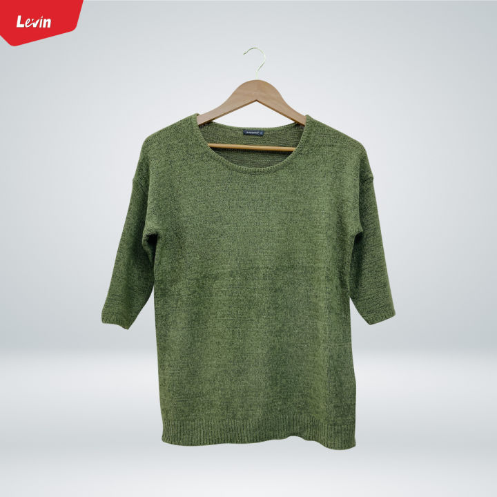 Women's%20Short%20Sleeve%20Winter%20Sweater%20From%20Levin%20-%20Image%204