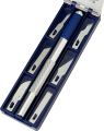 Precision Hobby Knife, Stainless Steel Cutter Craft Knive 7 PCS Set.