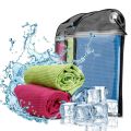 [24Hs Delivery] Ice Cold Instant Cooling Towel Running Sports Yoga Summer. 
