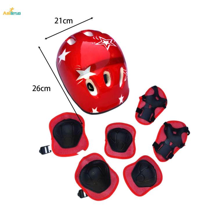 7%20Pieces/Set%20Kids%20Bike%20Portable%20for%20Skateboard%20Sports%20Roller%20Skating%20-%20Image%207