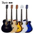 Tayste T-401 Acoustic Guitar With bag and picks. 