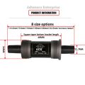 BB MTB Bike Sealed Cartridge Square Taper Bottom Bracket BB 1.37X24T Thread 68mm122.