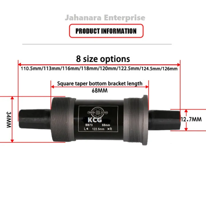BB%20MTB%20Bike%20Sealed%20Cartridge%20Square%20Taper%20Bottom%20Bracket%20BB%201.37X24T%20Thread%2068mm122%20-%20Image%206