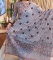 Exclusive Cotton Unstitched Skin Print High Quality Three Piece For Women. 