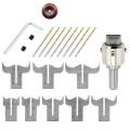 20 Pcs Set Wood Bead Maker Beads Drill Bit Milling Cutter Set Woodworking Tool. 
