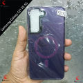 For Samsung Galaxy S21 FE 5G / Back Cover Soft Silicone Bump Hard Back Case Full Camera Bump Protective Mobile Phone Back Cover.