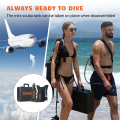 SMACO 2L Mini Scuba Tank Diving Underwater Breathing Mini Scuba Diving Underwater Entertainment/Work.