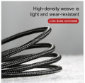 Baseus Cafule Series 1.5A Fast Charge Micro USB Cable 2 Meters Double Sided Insertion Model CAMKLF-CG1 - Gray & Black.