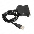80cm USB Male to DB25 Female Printer Cable Parallel Print Converter Cable 25 Pin 25Pin LPT USB to DB25 Cable. 