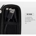 ORICO M2PH01 M.2 Hard Disk Case EVA Portable HDD Storage Protection Bag for External M.2 Hard Drive Earphone Data Line HDD Case Black. 