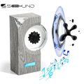 Venom Music Rhythm Light Wood Magnetic Fluid Pickup Desktop Speaker Partner Music Pickup Creative Ornaments Decompression Toy. 